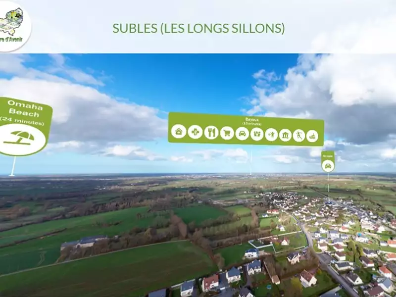 Terrain à bâtir, 455 m² - Subles (14400)