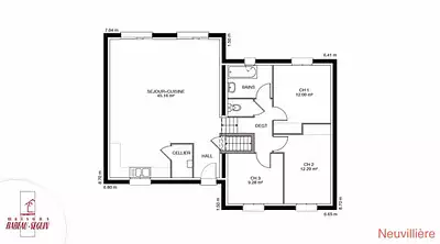 Maison neuve, 86 m²