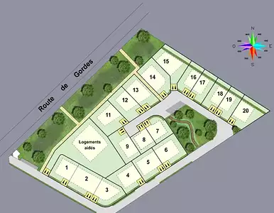 Terrain à bâtir, 356 m²