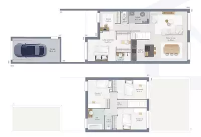 Maison neuve, 110 m²