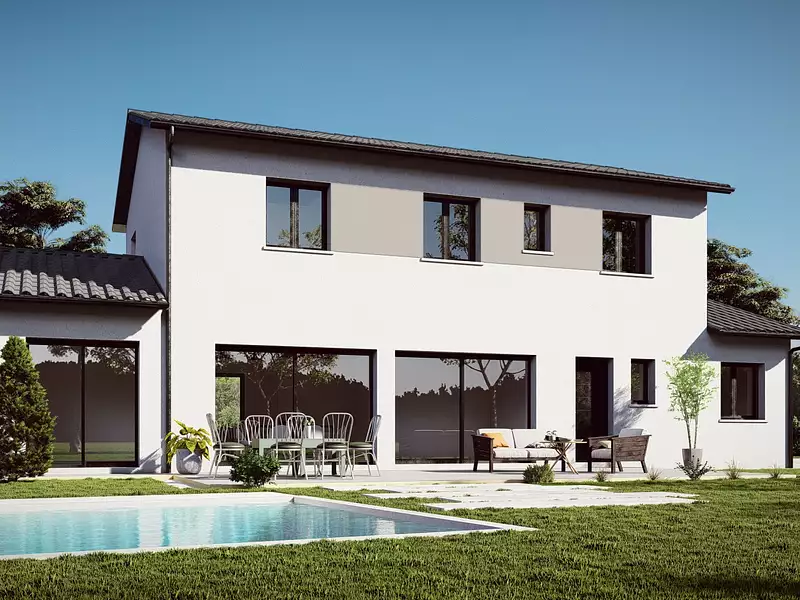 Maison neuve, 145 m² - Frontonas (38290)