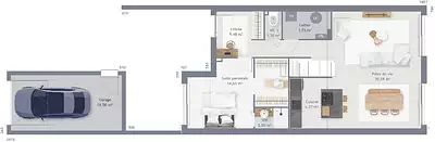 Maison neuve, 110 m²