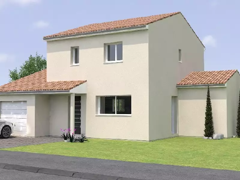 Maison neuve, 105 m² - Gesté (49600)