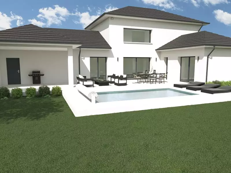 Maison neuve, 130 m² - Le Pont-de-Beauvoisin (38480)