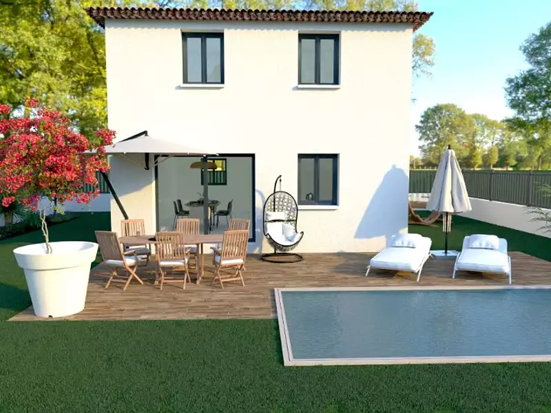 Maison neuve, 82 m² - Pierrefeu-du-Var (83390)