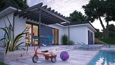 Maison neuve, 100 m²