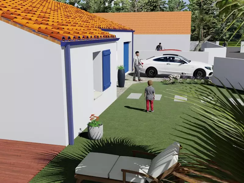 Maison neuve, 90 m² - Noirmoutier-en-l'Ile (85330)