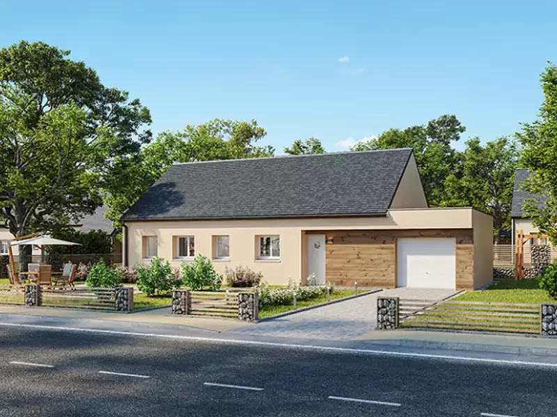 Maison neuve, 90 m² - Fresquiennes (76570)