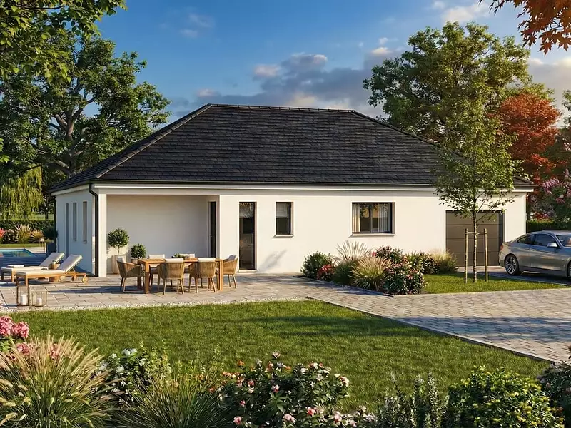 Maison neuve, 97 m² - Prémery (58700)