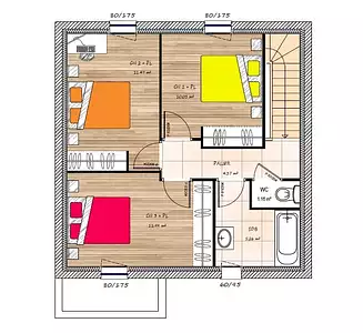 Maison neuve, 79 m²