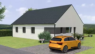 Maison neuve, 102 m²