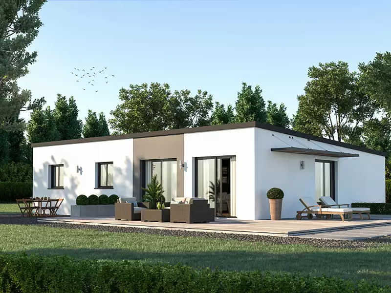 Maison neuve, 80 m² - Tréouergat (29290)