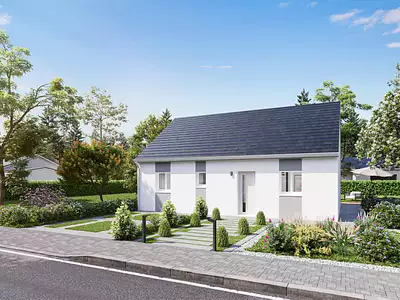 Maison neuve, 75 m²