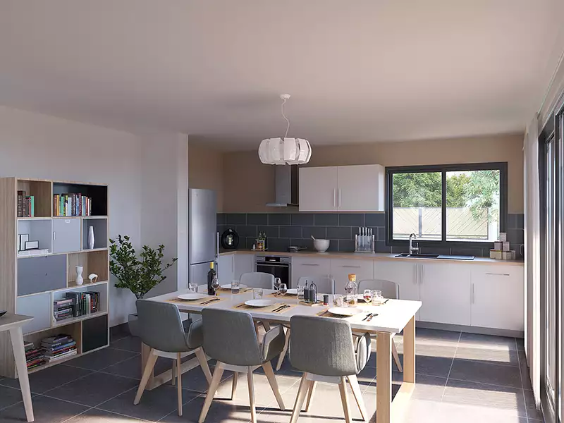 Maison neuve, 127 m² - Cadaujac (33140)