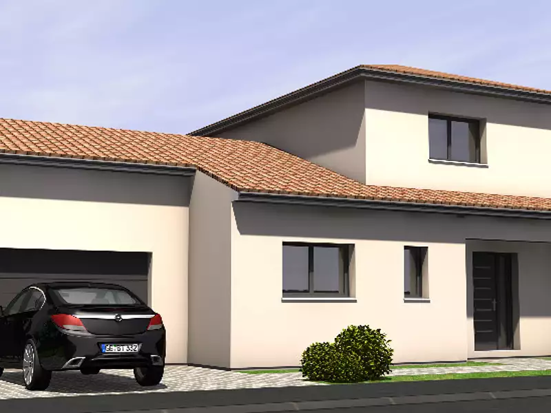 Maison neuve, 129 m² - Sainte-Christine (49120)