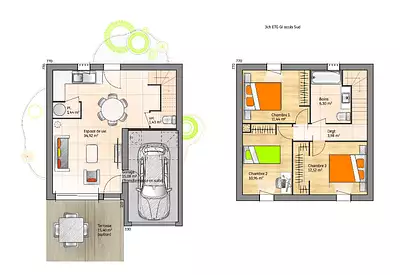 Maison neuve, 82 m²