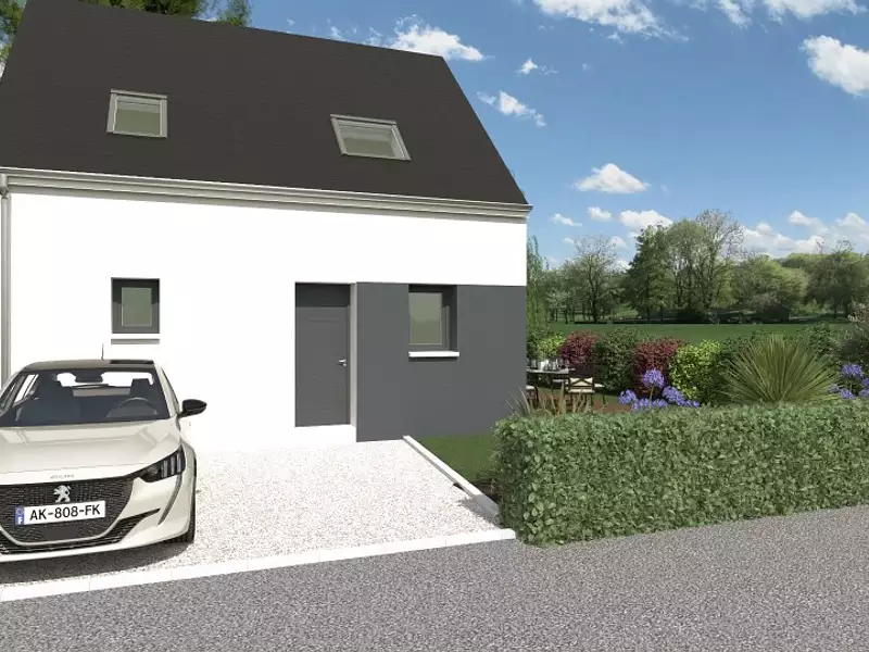 Maison neuve, 85 m² - Plaintel (22940)