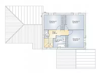 Maison neuve, 145 m²