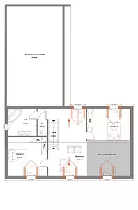 Maison neuve, 150 m²