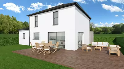 Maison neuve, 126 m²