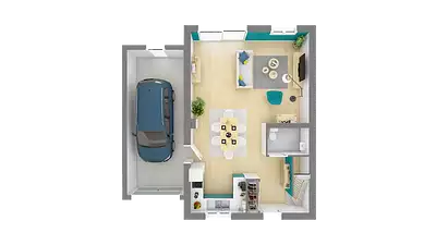 Maison neuve, 81 m²