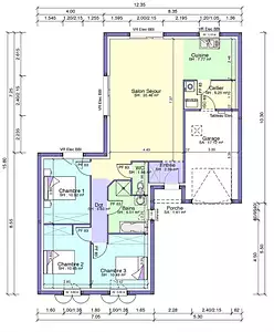 Maison neuve, 95 m²