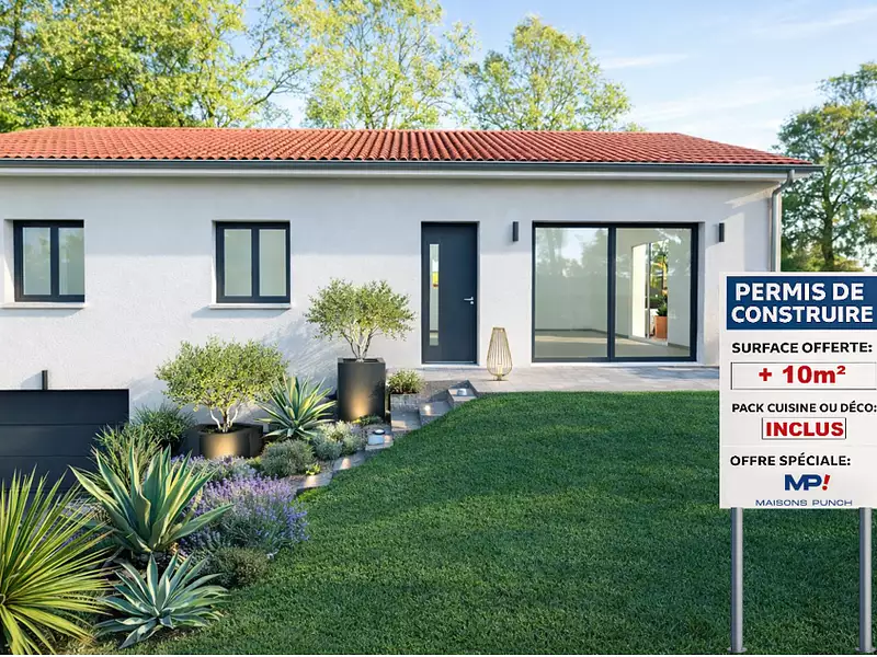 Maison neuve, 90 m² - Saint-Cyr-les-Vignes (42210)