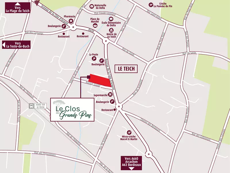 Le Clos des Grands Pins - Le Teich (33470)