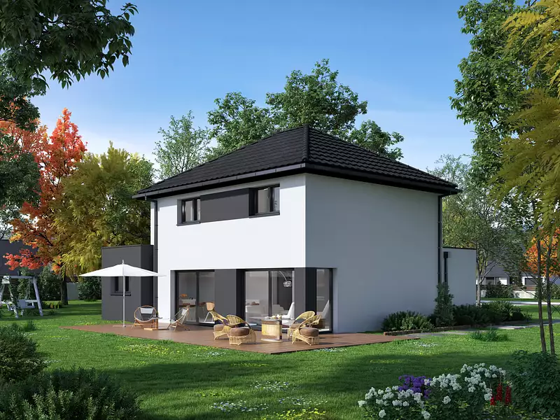 Maison neuve, 136,63 m² - Givenchy-en-Gohelle (62580)