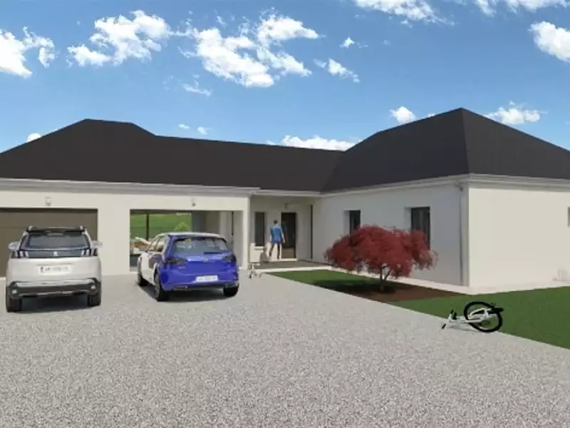 Maison neuve, 123 m² - Le Magny (36400)