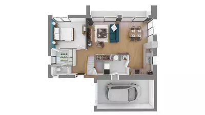 Maison neuve, 95 m²