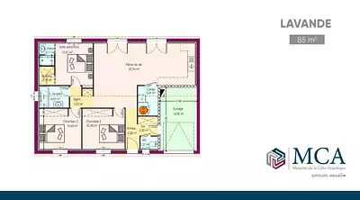 Maison neuve, 85 m²