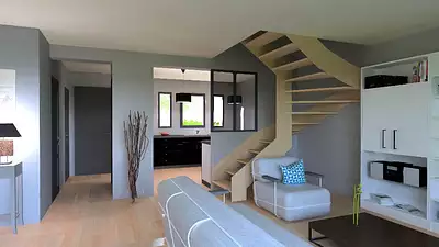 Maison neuve, 100 m²