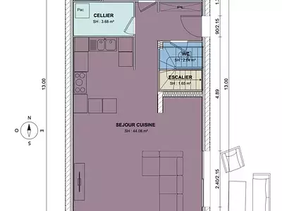 Maison neuve, 122 m²