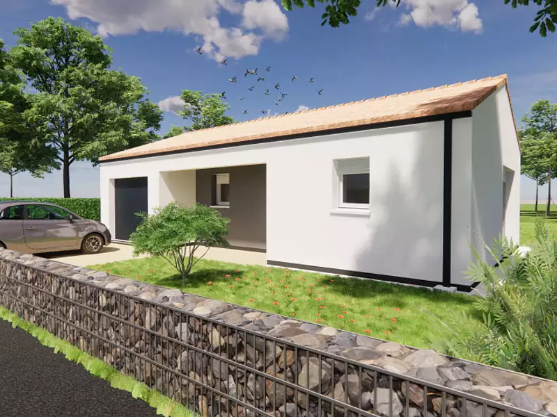 Maison neuve, 93 m² - Saint-Benoist-sur-Mer (85540)