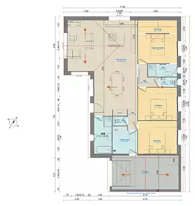 Maison neuve, 113 m²