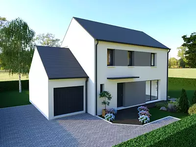 Maison neuve, 103,48 m²