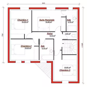 Maison neuve, 123 m²
