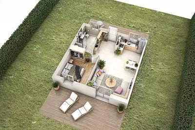 Maison neuve, 49 m²