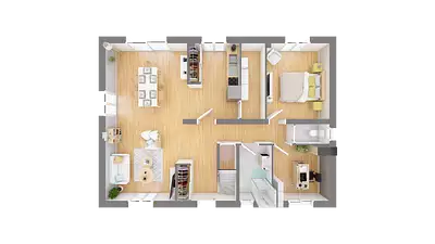 Maison neuve, 88 m²