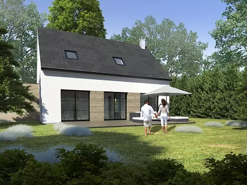 Maison neuve, 98,87 m² - Beuzeville (27210)