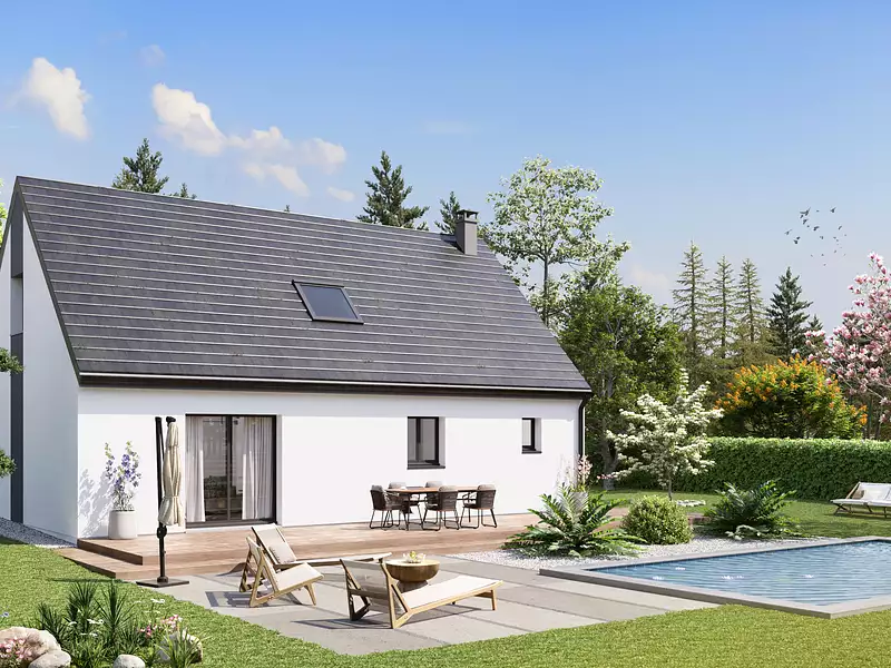 Maison neuve, 102,37 m² - Yvetot (76190)