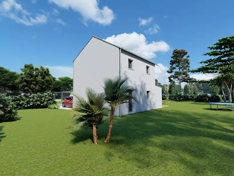 Maison neuve, 83 m² - Saint-Grégoire (35760)