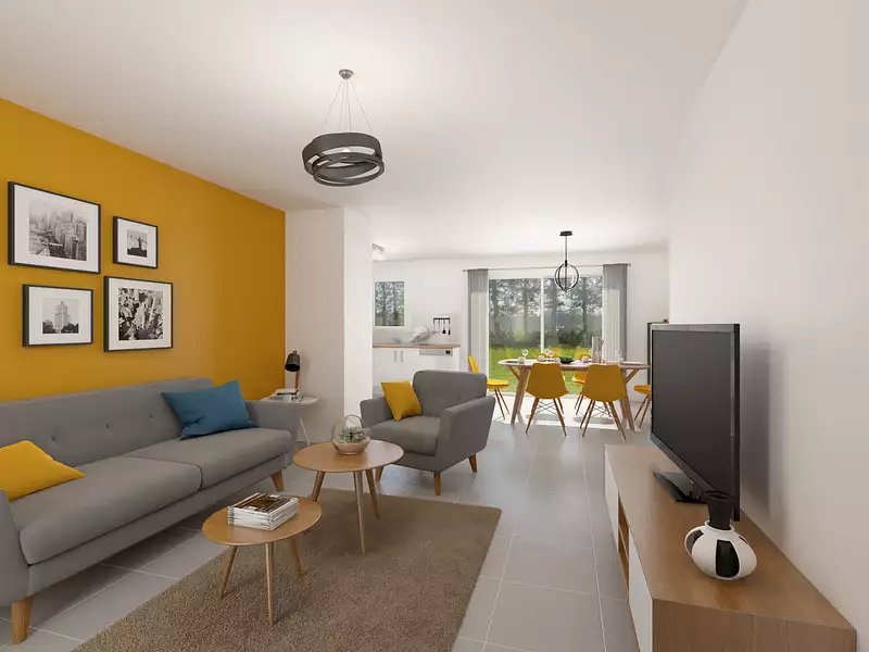 Maison neuve, 75 m² - Maransin (33230)