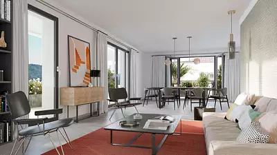 Dernier 4 pièces à 12 min du cours Mirabeau **