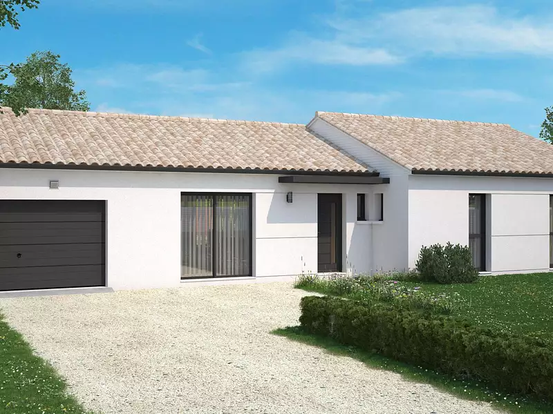 Maison neuve, 110 m² - Saint-Julien-l'Ars (86800)