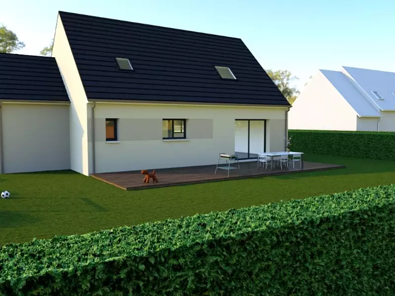 Maison neuve, 145 m² - Le Neubourg (27110)