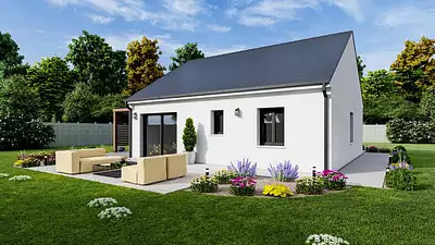 Maison neuve, 73 m²