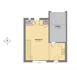 Maison neuve, 80 m²