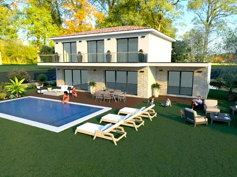 Maison neuve, 153 m² - Mougins (06250)